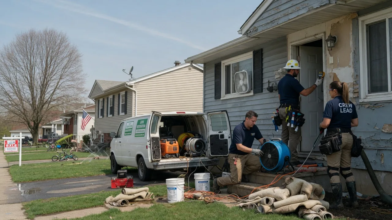 Flood Cleanup in Kingston, OK near me